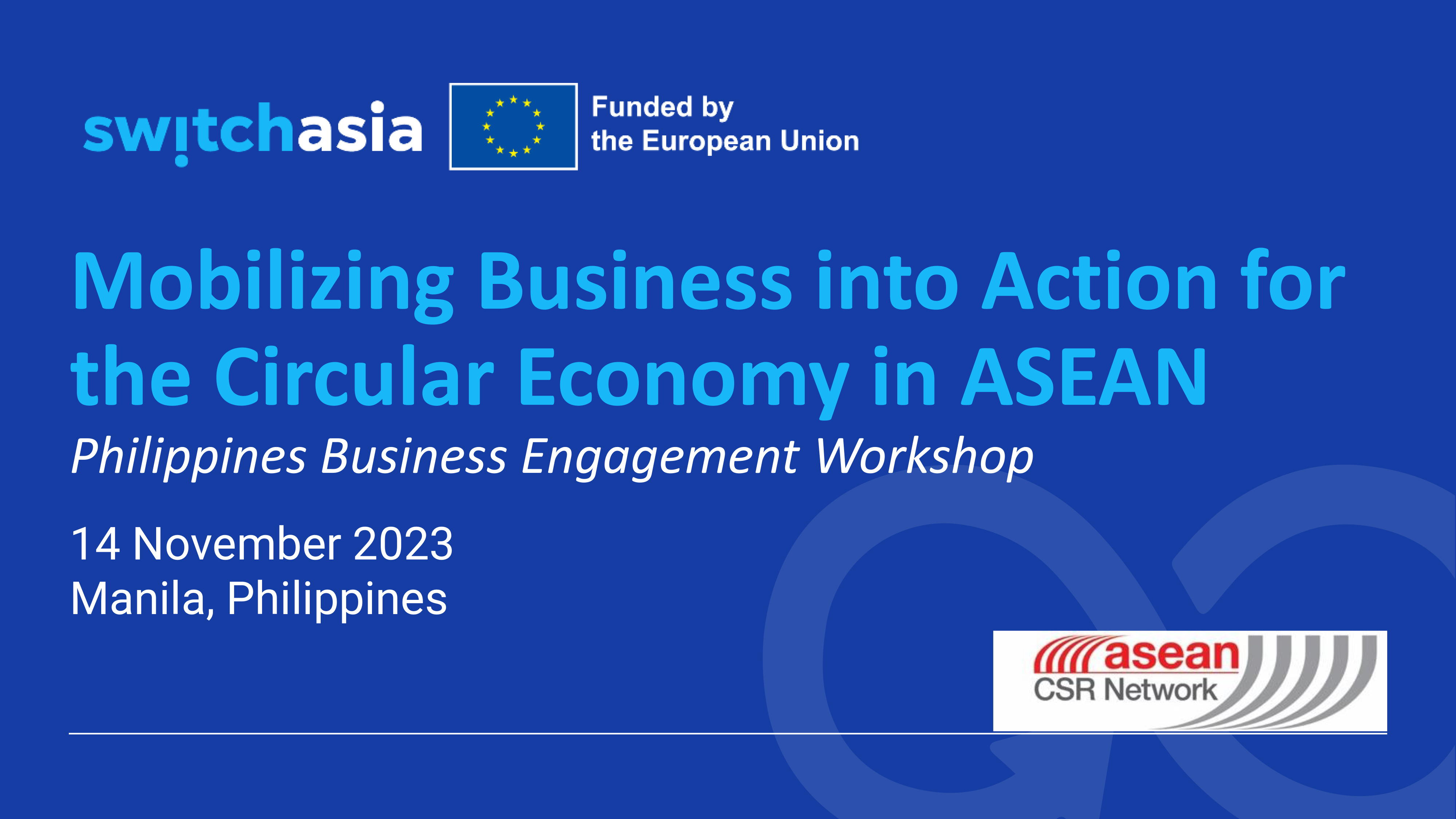Philippines Business Engagement Workshop