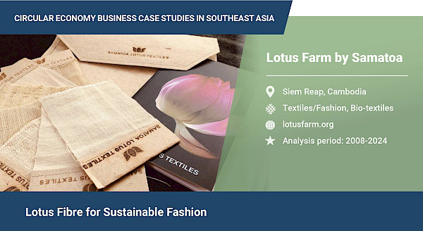 Lotus fibre for sustainable fashion