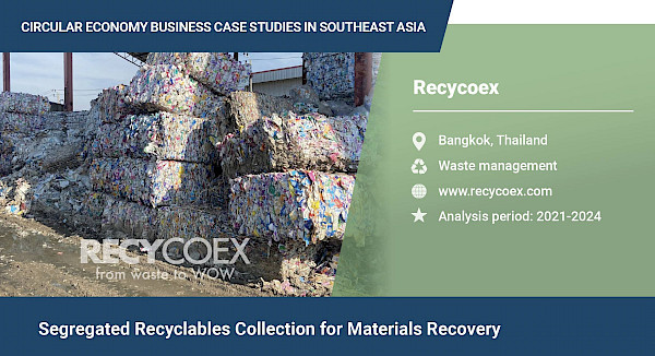 Segregated recyclables collection for materials recovery