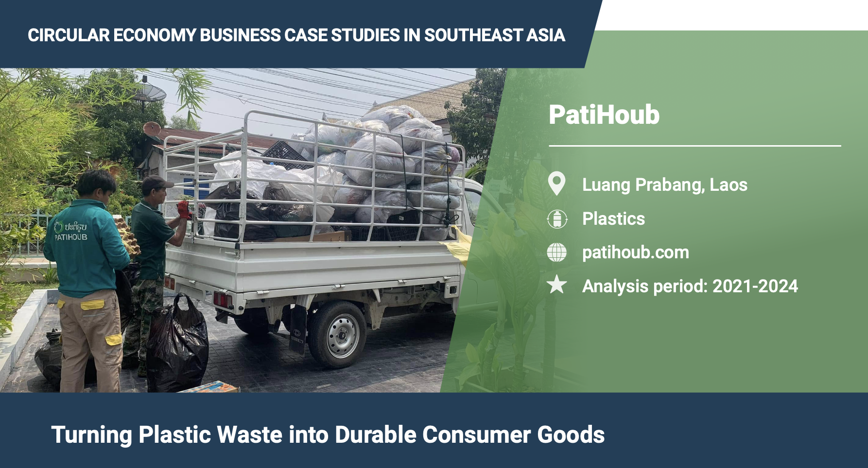 Turning Plastic Waste into Durable Consumer Goods