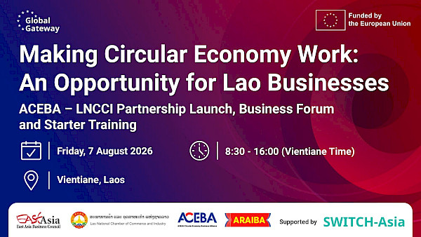 Making Circular Economy Work: An Opportunity for Lao Businesses