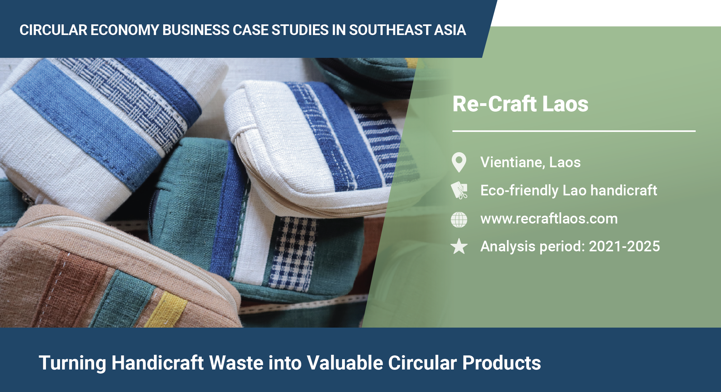 Re-Craft Laos: Turning Handicraft Waste into Valuable Circular Products