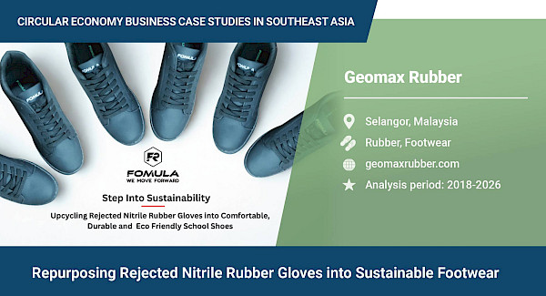 Repurposing Rejected Nitrile Rubber Gloves into Sustainable Footwear