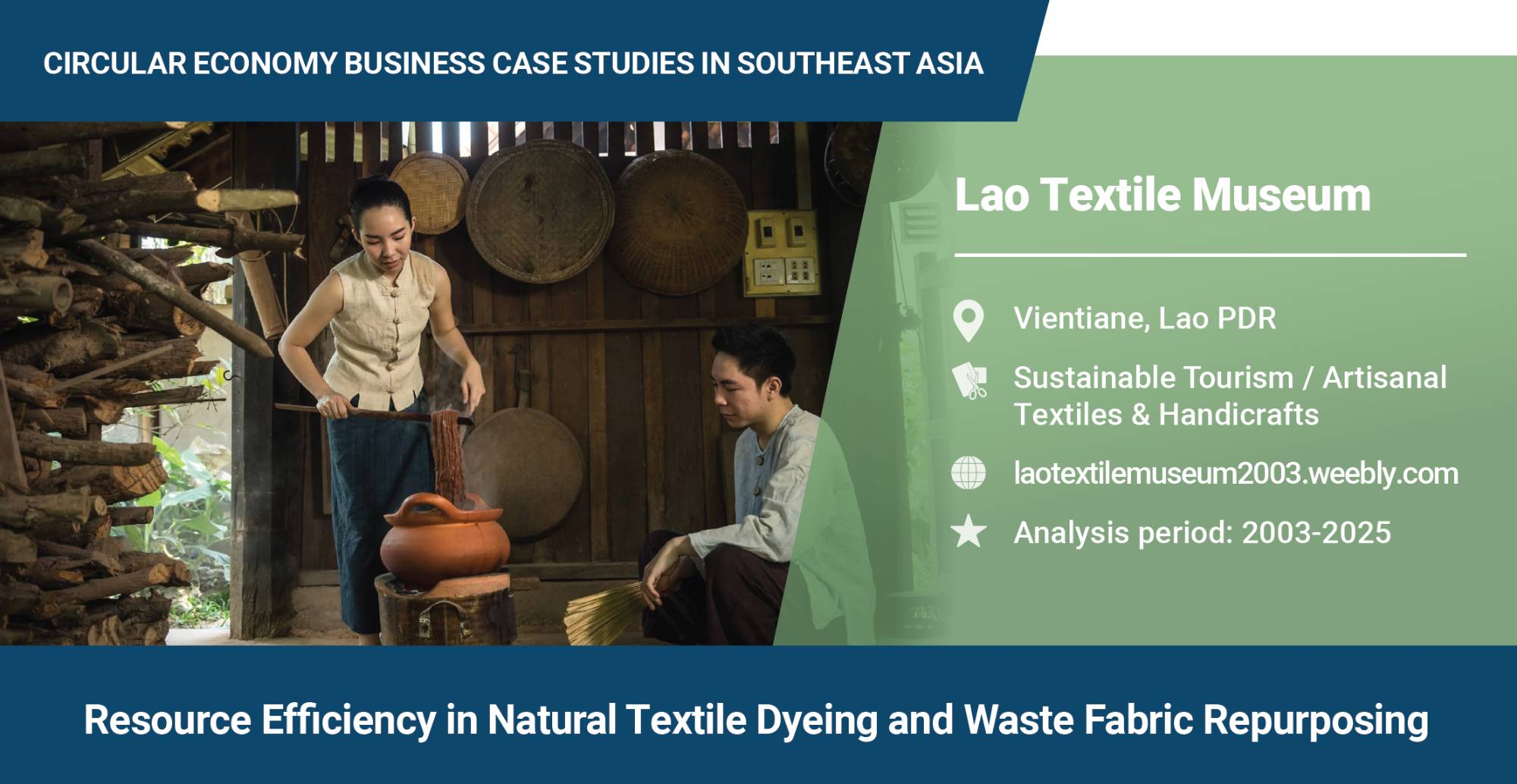 Resource Efficiency in Natural Textile Dyeing and Waste Fabric Repurposing